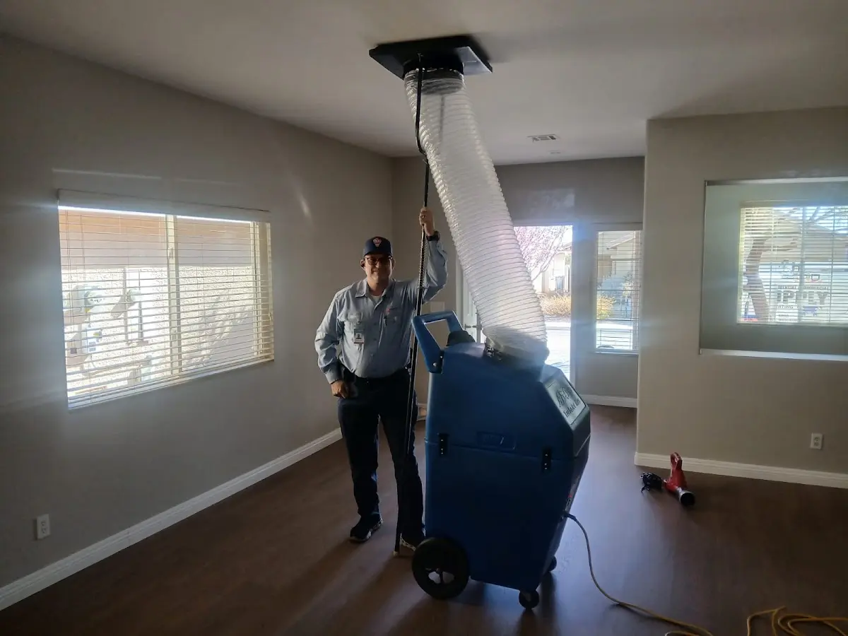 Professional Dryer Vent Cleaning work inside a Massac home